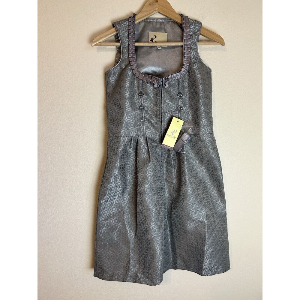 Alte Liebe Bavarian Oktoberfest German Dirndl Dress Corset Lace Up 8 Festival